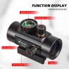 Red dot Diana 1X40 RD point rouge et vert pour rail de 11 et 20 mm
