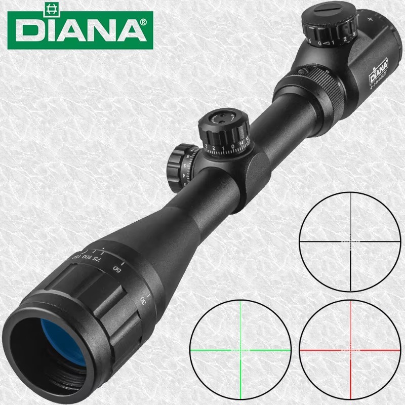 Lunette de tir Diana 4-14x44 Longue Distance – Colliers 22 mm inclus